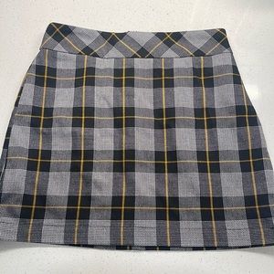 Plaid Forever 21 miniskirt